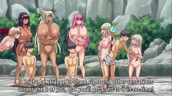 Girls Turns Spicy in Hot Springs - Hentai [Subtitled]